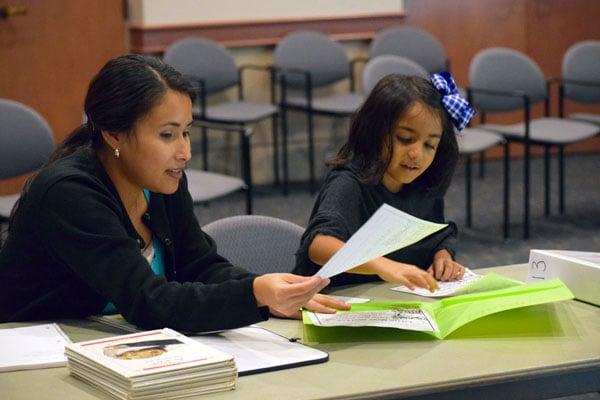 We love to tutor our young patrons!