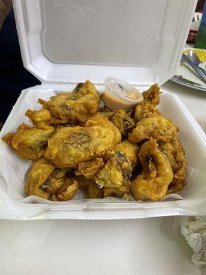 Fried mushrooms