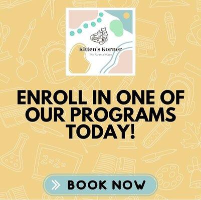 Enroll Today!!