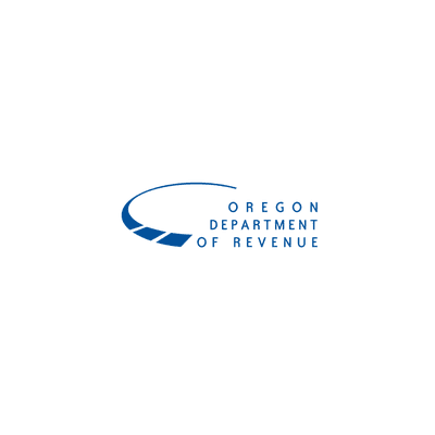 Logo for the Oregon Department of Revenue.