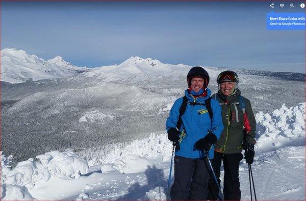 Downhill Skiing Mt Bachelor