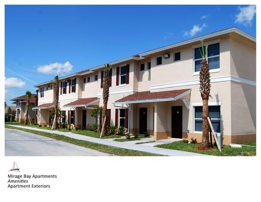 Our apartments are set up like town homes to capitalize on private entrances and patios.