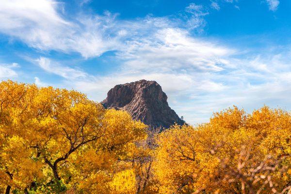 The beauty of Thumb Butte in Prescott, Arizona.