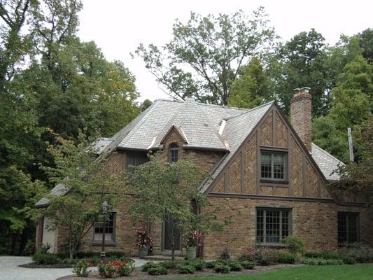 Slate Roof and Valley Flashing Replacement