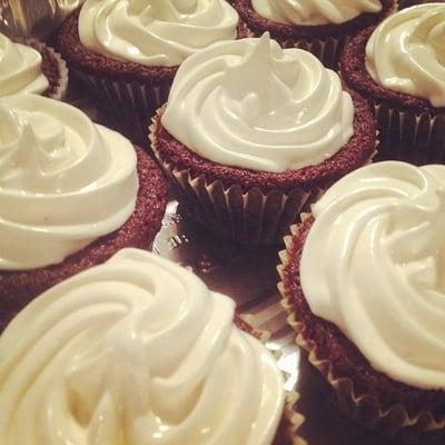 Gluten free! Hot coco marshmallow cupcakes!