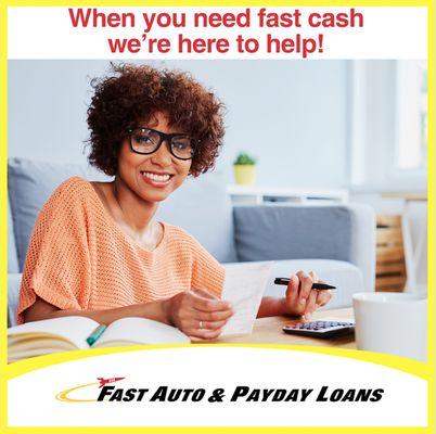 Fast Auto & Payday Loans