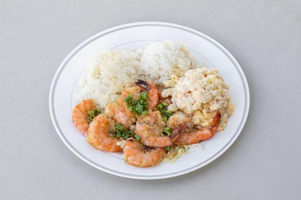 Butter garlic shrimp