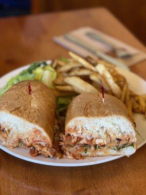 Crispy Chicken Parmesan Sandwich