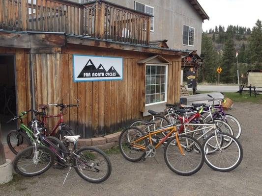 Far North Cycles, bicycle repair and sales.