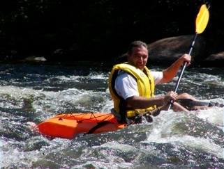 Fun and easy white water kayaking!