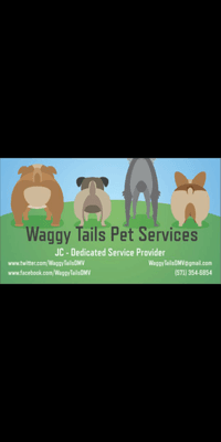 Waggy Tails Pet Services Phone: 571-354-6854