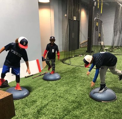 How's your balance? Come and challenge your core with a solid bosu workout.