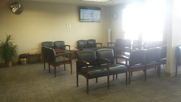 The waiting room.