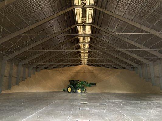 One hundred and fifty million pounds of barley.