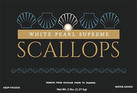 New England Coast Foods - White Pearl Scallops