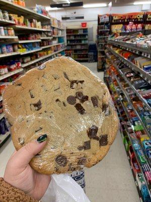 Their giant cookies are amazing