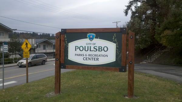 Custom Signs for the City of Poulsbo, Parks & Rec Department