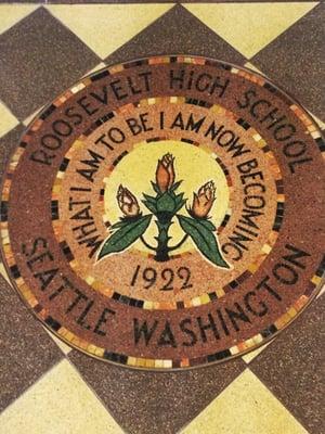 A mosaic of the school creed