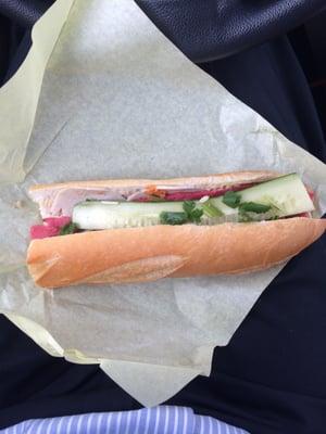 Banh Mi Dac Biet, the supreme of french bread sandwiches.