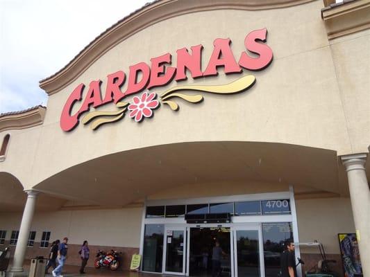 We are inside Cardenas Market