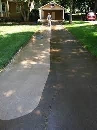 Pressure Washing Driveway