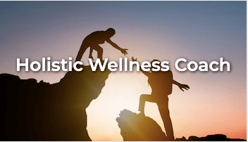 A Holistic Wellness Coach helps clients explore their health concerns, set health goals, and implement lifestyle changes to feel their best.