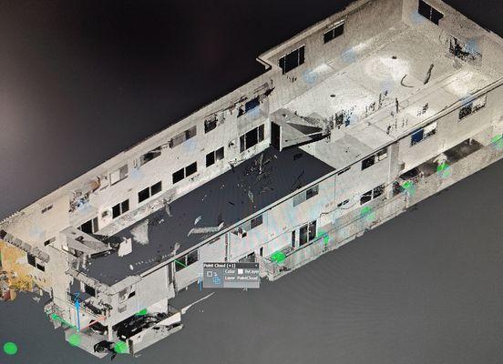 LiDAR 3D Point Cloud As Built Scanning Services