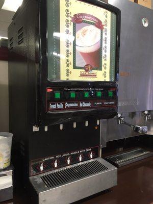 Fancy coffee machine