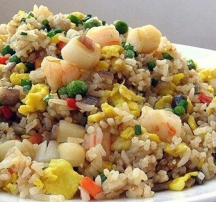 Shrimp Scallop Fried Rice