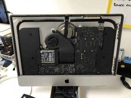 iMac hardware upgrades.