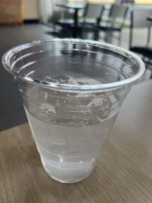 FREE Water cups.