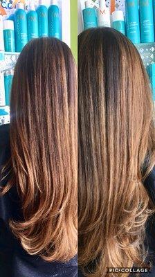 This is a flawless Balayage!