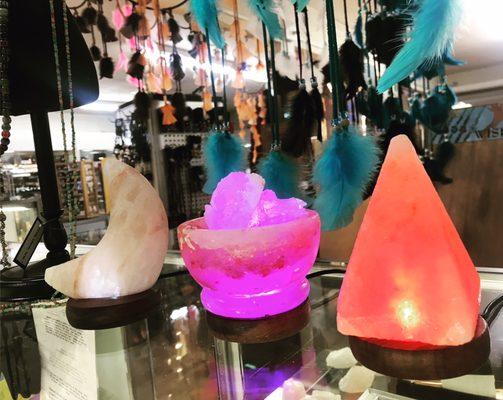 Mini Salt Lamps now available!