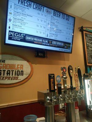 Growler station