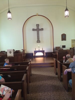 Central College Presbyterian church that holds so much history and beauty as part of the Field of Heroes Heritage tour