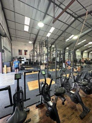 Interior training area.