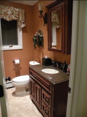 A bathroom I renovated.