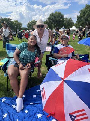 Enjoying Latin Festival Town Point Park Norfolk.