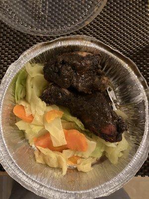 Small Jerk Chicken Meal