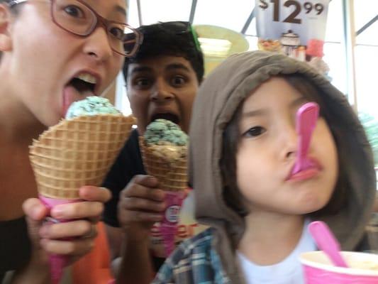 We all scream for ice cream!