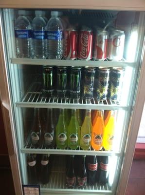 Variety of sodas