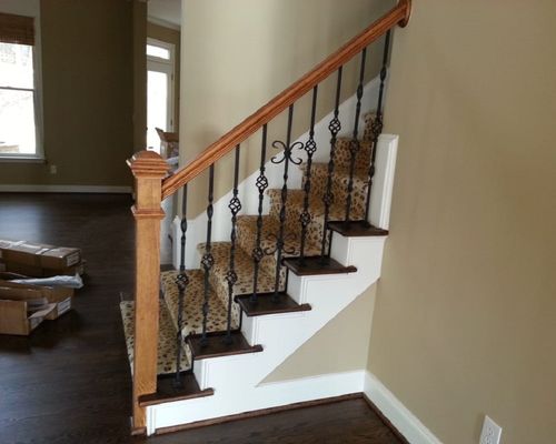 New Iron balusters