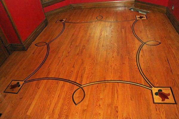 Custom deigned and made flooring available.