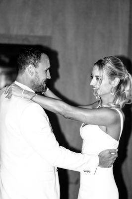 Our first dance - one of our favorite parts of our wedding thanks to McCann dance