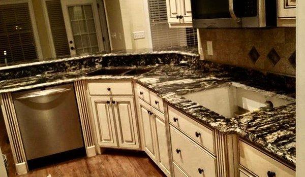 marble kitchen countertops Johnson City TN