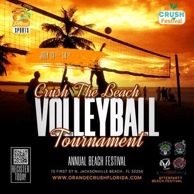 July 13th & 14th Register your Volleyball Team Today it can be friends and family! Come join us for some fun in the sun