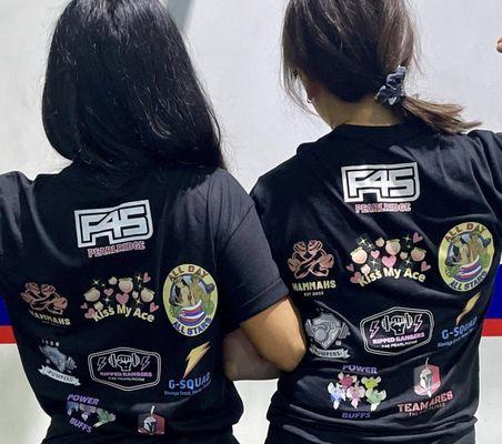 Competition shirts for F45 Pearlridge