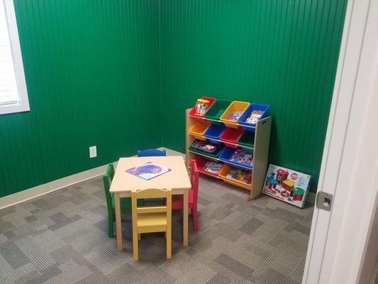 Curious George clinic room