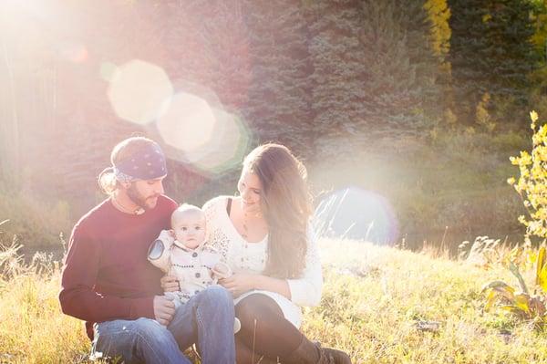 Fall Family Session near Durango Mountain Resort