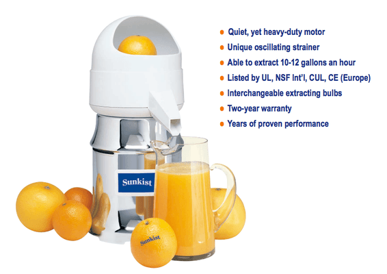 The Famous Sunkist J-1 Juicer